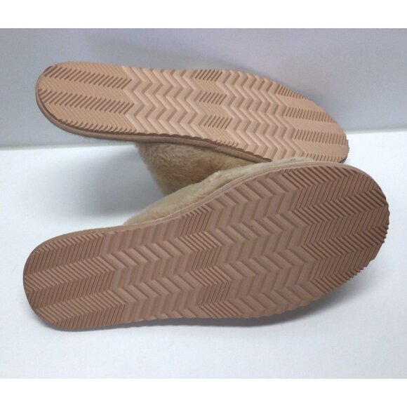 Sorel Go Women's Mail Run Slippers Sea Salt Slip On Faux Fur Size 10 NEW NIB - Picture 7 of 11